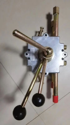 Dual Control Levers Hydraulic System Throttle Control Lever for Precise Speed Control in Concrete Mixer Trucks
